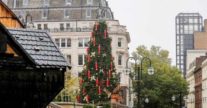 Too soon? Residents fume about Christmas tree erected in October