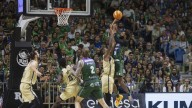 Shengelia regala la primera victoria liguera al Barça y nueva exhibición de la Penya
