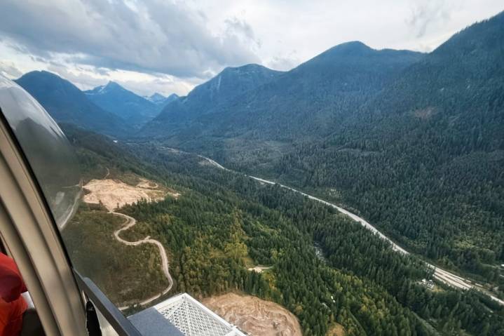 Hiker safely rescued from HBC trail near Hope
