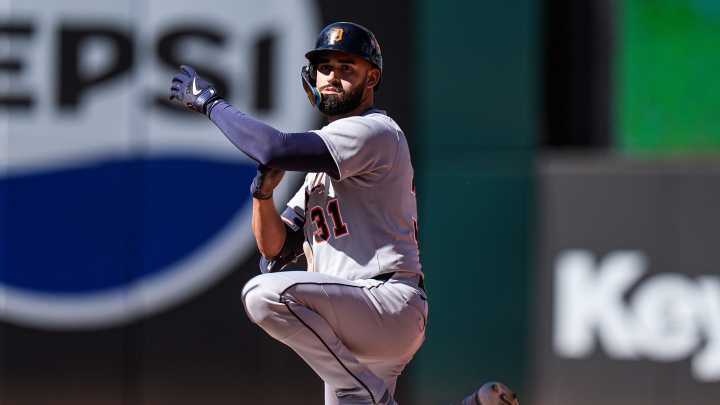 Detroit Tigers' Riley Greene on A.J. Hinch pinch