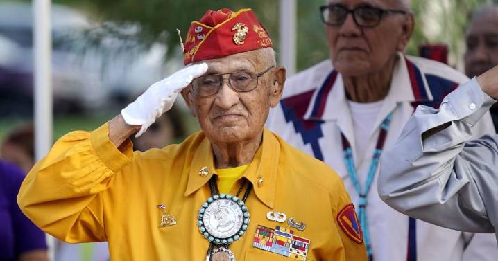 Learn more about the Navajo Code Talkers who were honored with medals for WWII service