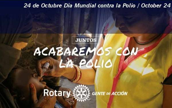 Inicia Club Rotario campaña vs el polio