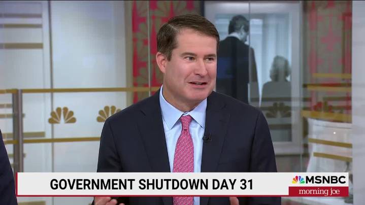 Seth Moulton Talks About Trump And Epstein Files, Scarborough Gets Spooked