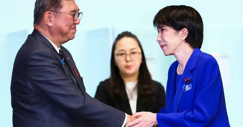 Japan's Takaichi set to become first female PM