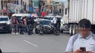 Vive Zacatelco tarde de violencia y confusión por conflicto de transportistas con policías