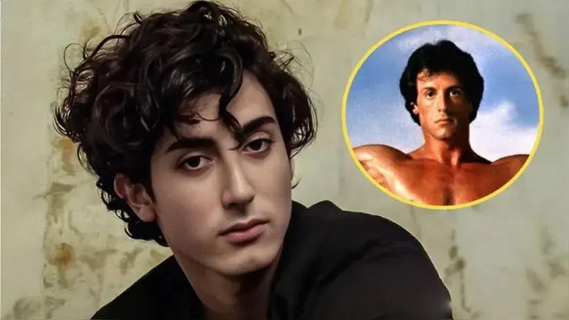 Dos gotas de agua: revelan las primeras imágenes de Anthony Ippolito como el joven Stallone en 'I Play Rocky'