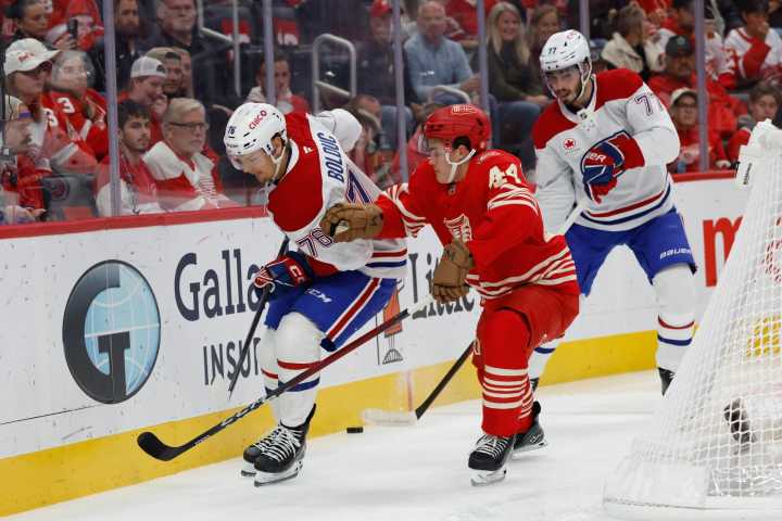 John Gibson struggles in Detroit debut as Canadiens drub Wings - The Rink Live | Coverage of youth, junior, high school and college hockey
