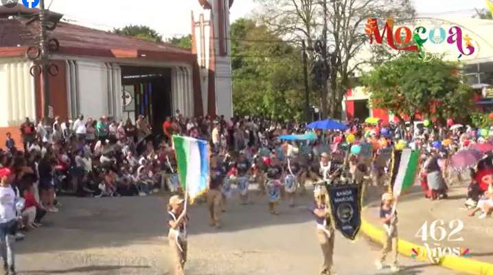 Majestuoso desfile de la institucionalidad en los 462 años de Mocoa