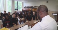 Performers prepare for United Way's Centennial Benefit Concert in Baltimore