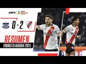 Resumen, video y goles: River venció 2-0 a Talleres por la Liga Profesional Argentina