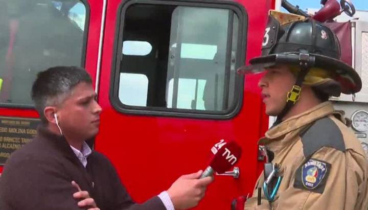 Bomberos realiza simulacro de emergencia masiva