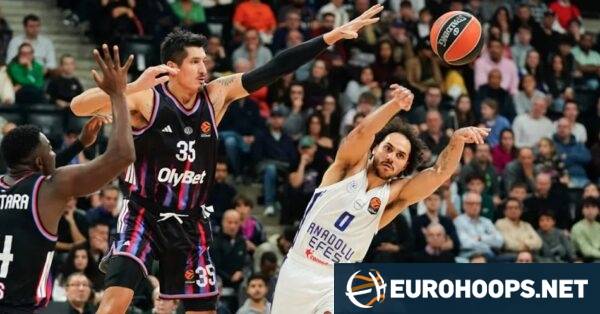 Anadolu Efes escapes from Paris with the win