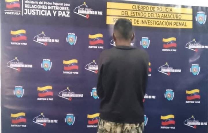 Convicto y confeso preso de una vez quedó
