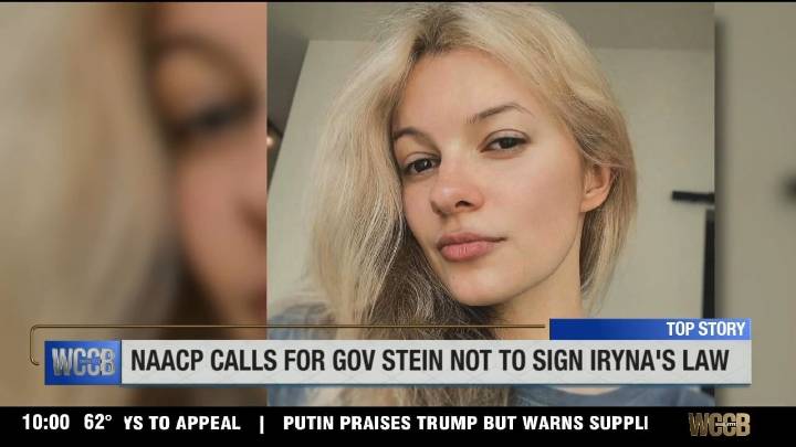 NC NAACP President believes Gov. Stein should not sign Iryna's Law
