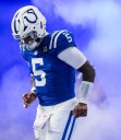 Anthony Richardson completes a pass to himself vs Raiders