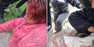Mujer se lanzó a un río al norte de Bogotá con su bebé: policías y ciudadanos realizaron el rescate
