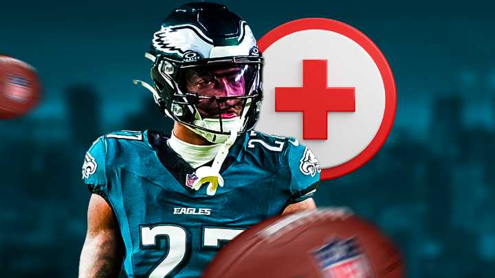 Eagles’ Quinyon Mitchell exits TNF vs. Giants with apparent injury