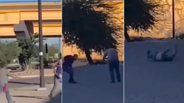 Riña en parada de autobuses en Hermosillo deja un lesionado