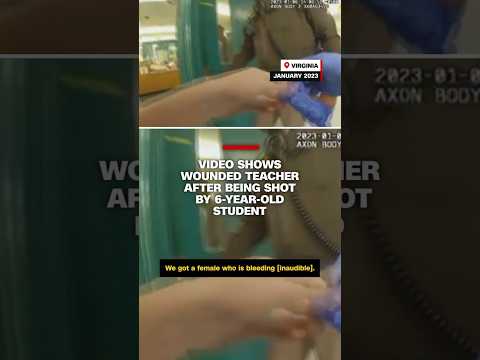 Video shows wounded teacher after being shot by 6