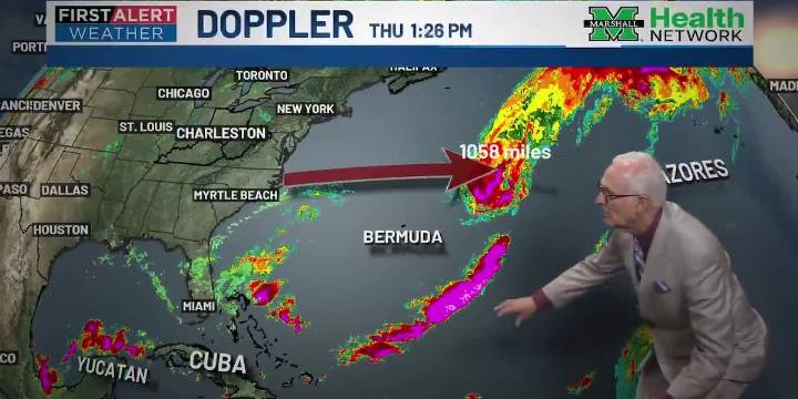 First Alert Weather+ | Imelda at sea