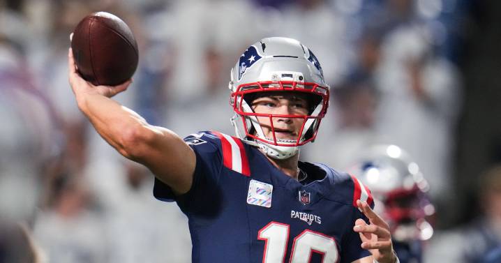 Drake Maye and the Patriots made the biggest statement of the NFL season so far
