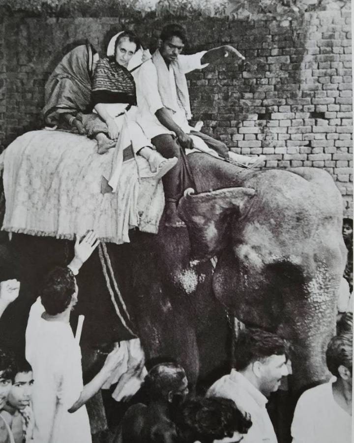 ‘When Indira Gandhi travelled by car, jeep, tractor and rode on an elephant to reach victims’