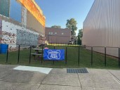 Rockport tries out temporary dog park