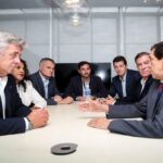 Sadir recibió a la cúpula de la Sociedad Rural...