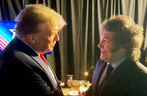 Trump felicitó a Milei por su victoria: “El pueblo argentino justificó nuestra confianza en él”