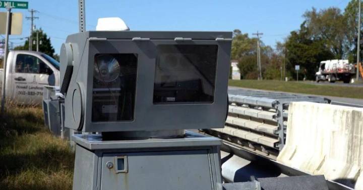 Delaware Route 1's first speed camera now active near Lewes