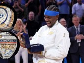 Oro de 14 kilates y más de 800 joyas: el espectacular anillo que recibieron los campeones de la NBA