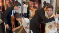 Sushmita Sen’s Sweet Reaction To A Fan Touching Her Feet At An Event Goes Viral