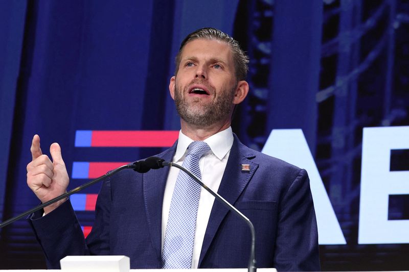Eric Trump signs up as client with Citigroup, Bloomberg News reports