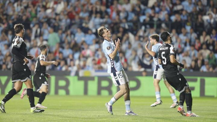 El Celta-PAOK, en imágenes