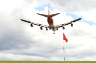 Report: Plane Skids Off Runway, Makes Emergency Landing on Golf Course