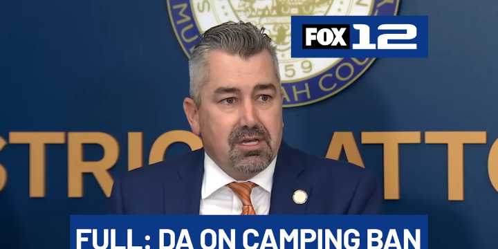 Multnomah County D.A. speaks on Portland camping ban & enforcement