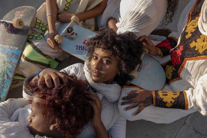 These female skateboarders are shredding stereotypes in Ethiopia