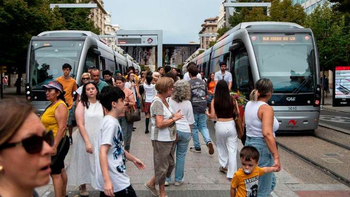 Estos son los horarios de la huelga del tranvía de Zaragoza: empieza el día del Pilar