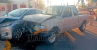 Falla de frenos provoca choque en Nuevo Laredo