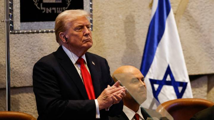 Diputados israelíes interrumpen el discurso de Donald Trump al grito de "genocidio"