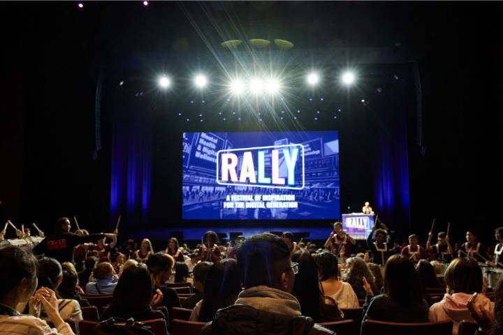Rally festival tells doom scrolling teens “it’s okay to be unavailable” online