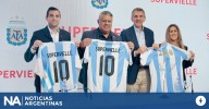 En el Predio Lionel Andrés Messi, la AFA presentó un nuevo sponsor regional