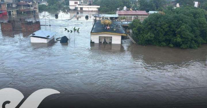 Localidades incomunicadas en Veracruz tras inundaciones