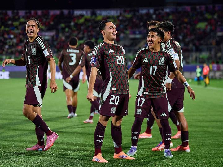 ¡México golea a Chile y va a cuartos de final del Mundial Sub