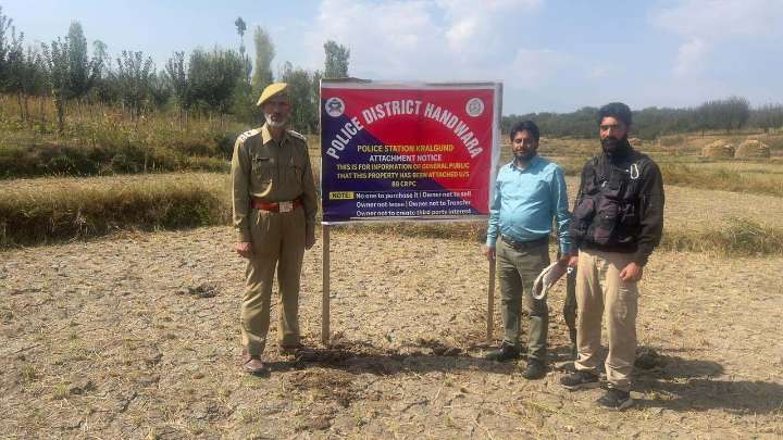 J&K | Handwara Police Attach Property Of Terrorist Handler In Kralgund