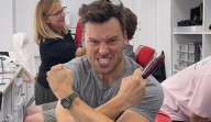 Hallmark’s Peter Mooney Does His Best Wolverine Impression for Co-Star Sarah Drew – Watch Now! | Peter Mooney 