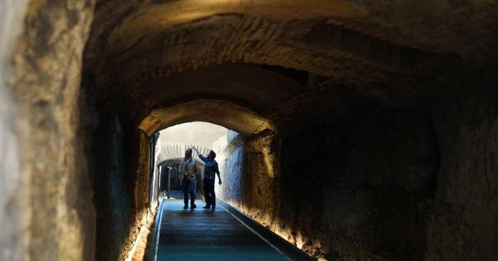 Once-secret Emperor Commodus' passage to Rome Colosseum opens to open to public