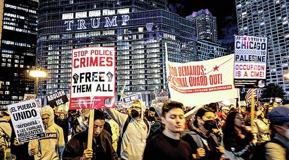 National Guard poised to enter Chicago as Trump calls for jailing Democratic leaders