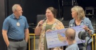 Lions Club donates to Colorado Discover Ability, Community Food Bank, Broadway Elementary