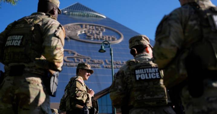 National Guard troops begin patrols in Memphis
